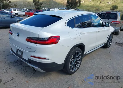 2020 BMW X4 xDrive30I z USA, uszkodzony, nr VIN 5UX2V1C05L9B53597